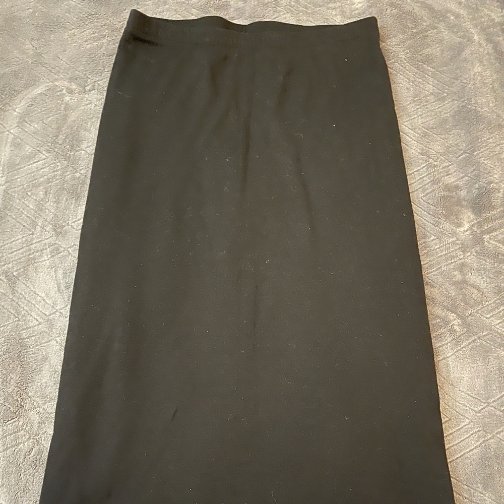 Express Black Midi Pencil Skirt- Small